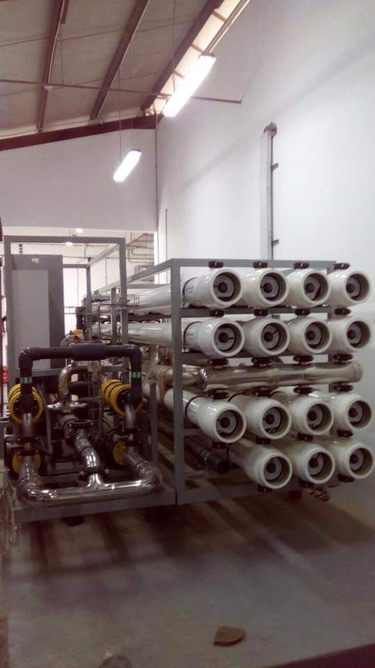 Bastidor de membranas industriales